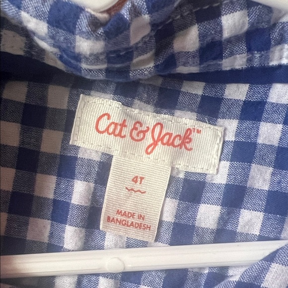 Assortment of 4T Boys Plaid Button-Down Shirts - Picture 5 of 5